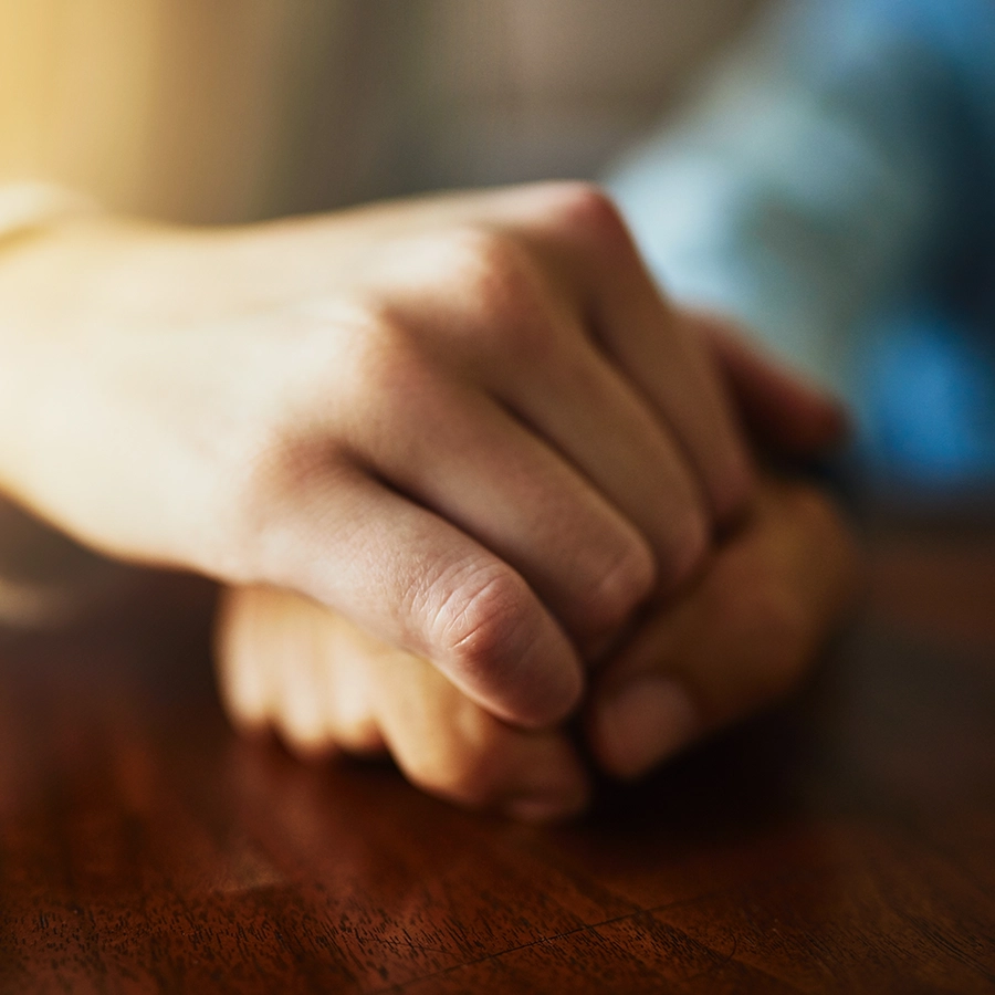 Diana Sharp Psycohtherapy London - clasping hands